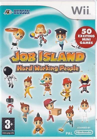 Job Island Hard Working People - Wii (B Grade) (Genbrug)
